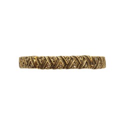 Pulseira Estela Geromini Sambaré Texturas Ouro