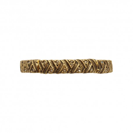 Pulseira Estela Geromini Sambaré Texturas Ouro