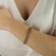Pulseira Estela Geromini Sambaré Texturas Ouro