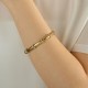 Pulseira Estela Geromini Floare Delicado Ouro
