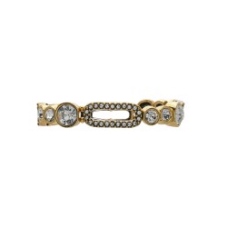 Pulseira Estela Geromini Cobogó Conceito Ouro