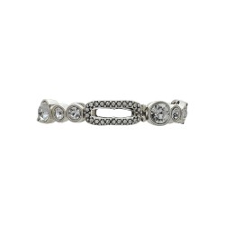 Pulseira Estela Geromini Cobogó Conceito Prata