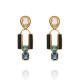 Brinco Camila Klein Aura Em Fluxo Onix Ouro Velho