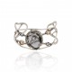Pulseira Camila Klein Véu Das Montanhas Bracelete Prata Velho