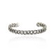 Pulseira Claudia Arbex Rock Lovers Bracelete Prata Vintage