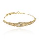 Colar Claudia Arbex Pavão Choker Ouro Vintage