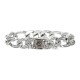 Pulseira Claudia Arbex Rock Lovers Cristais Prata Vintage