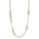Colar Claudia Arbex Rock Lovers Longo Cristais Ouro Vintage