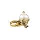 Conjunto Claudia Arbex Vitória Pérolas Ouro Vintage