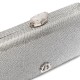 Bolsa Isla Clutch Eva Fecho Glitter Luminoso Prata