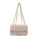 Bolsa Isla Anne Baguete Couro New Croco Névoa