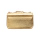 Bolsa Isla Anne Mini Baguete Couro Ouro
