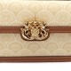 Bolsa Isla Sirena Mini Baguete Monograma Canvas Creme