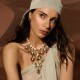 Conjunto Camila Klein Pavimentar Pérolas Ouro Velho