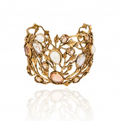 Pulseira Camila Klein Pavimentar Bracelete Ouro Velho
