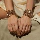 Pulseira Camila Klein Pavimentar Bracelete Ouro Velho