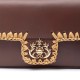 Bolsa Isla Anne Whashed Crochê Pinhão