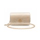 Bolsa Isla Forever Carteira Corrente Transversal Ouro Light