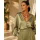 Colar Maria Chic Acessórios CM Resinas Dourado