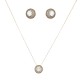 Conjunto Nino Bran Acessórios Zircônias Ouro Vintage