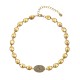 Conjunto Nino Bran Acessórios Beatriz Ouro Vintage
