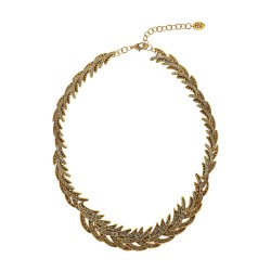 Colar Nino Bran Acessórios Arrabella Ouro Vintage