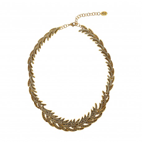 Colar Nino Bran Acessórios Arrabella Ouro Vintage