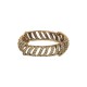 Pulseira Nino Bran Acessórios Kyara Cristais Ouro Vintage