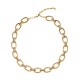 Colar Nino Bran Acessórios Choker Ouro Vintage