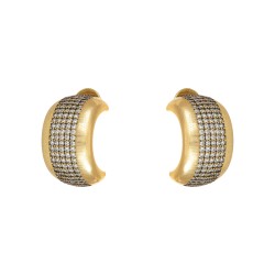 Brinco Nino Bran Acessórios Argola Ouro Vintage