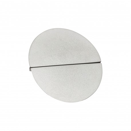 Broche Luiza Rogi Ava Kit Modular Metal Prata Envelhecido M