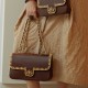 Bolsa Isla Anne Jumbo Whashed Crochê Pinhão