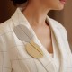 Broche Luiza Rogi Ava Kit Modular Metal Ouro Envelhecido G