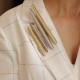 Broche Luiza Rogi Ava Kit Metal Ouro Envelhecido