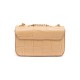 Bolsa Isla Anne Mini Baguete Couro Natural Macadâmia