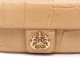 Bolsa Isla Anne Mini Baguete Couro Natural Macadâmia