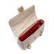 Bolsa Isla Sienna Tote Flap Jumbo Couro Marshmallow