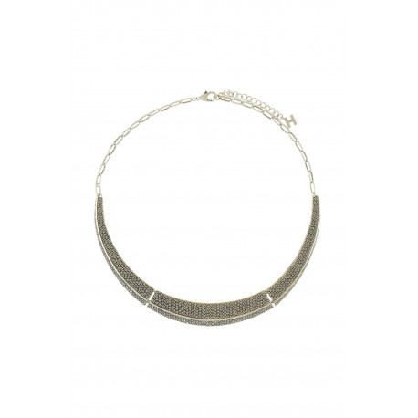 Colar Hector Albertazzi Vela Gargantilha Strass Ouro Vintage