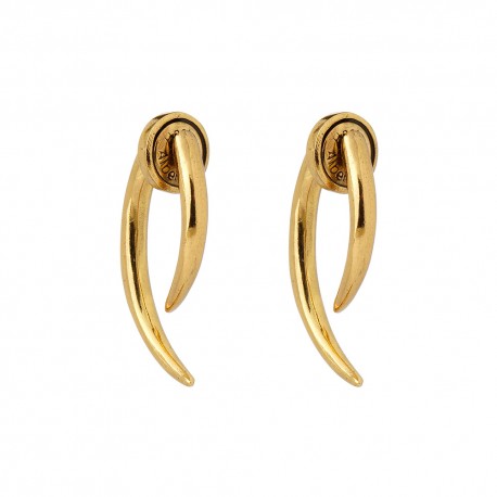 Brinco Hector Albertazzi Reencontro Safari Slim Ouro Vintage