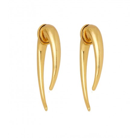 Brinco Hector Albertazzi Safari Classics Maxi Liso Ouro Vintage