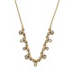 Colar Estela Geromini Floare Choker Ouro