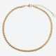 Colar Estela Geromini Linha Básica Choker Elos Ouro