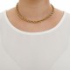 Colar Estela Geromini Linha Básica Choker Torcida Ouro