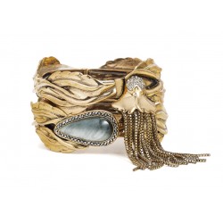 Pulseira Camila Klein Alicia Agnos Kit Franjas Ouro Velho