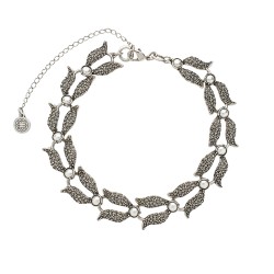 Colar Estela Geromini Elã Choker Prata