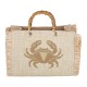 Bolsa Isla Tote Caranguejo Palha Natural