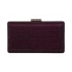 Bolsa Empório MP Clutch Retangular Cristais Uva