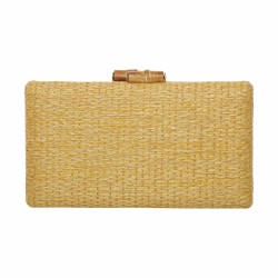 Bolsa Empório MP Clutch Palha Honey