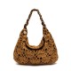 Bolsa Isla Le Bon Shoulder Crochet Boho Maxi Solar