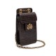 Bolsa Isla Pouch Anne Tampa Couro Expresso Ouro